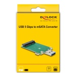 DELOCK αντάπτορας USB σε mSATA 62681, 5Gbps - Image 3