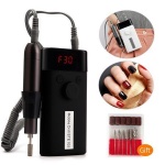 Ηλεκτρικός τροχός μανικιούρ-πεντικιούρ - TGR-106 - 631071 - Black - Image 2