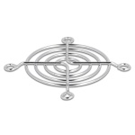 DELOCK σχάρα για 60mm ανεμιστήρα 67305, μεταλλική, ασημί