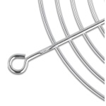 DELOCK σχάρα για 92mm ανεμιστήρα 67307, μεταλλική, ασημί - Image 2