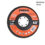 Πολύπτερο λείανσης μετάλλου για γωνιακό τροχό - 115mm/4.5"/P80 - Finder - 195631 - Image 3