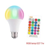Λάμπα LED RGB - E27 - 7W - 713548 - Image 2