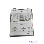 Καλώδιο κεραίας τηλεόρασης – Male/Female – 10m – 196727 - Image 2