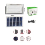 Επαναφορτιζόμενος προβολέας LED με ηλιακό πάνελ - 7728-2 - 777287 - Image 3