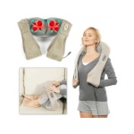 Συσκευή μασάζ αυχένα-πλάτης με υπέρυθρη θερμότητα - Shiatsu - 800582 - Image 2