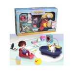 Σετ κούκλα με αξεσουάρ μπάνιου και φροντίδας - 669-603D - 805008 - Image 3