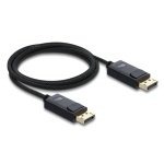 DELOCK καλώδιο DisplayPort 2.1 81672, 16K/60Hz, 80 Gbps, 2m, μαύρο - Image 2