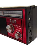 Επαναφορτιζόμενο ραδιόφωνο - EC-2130BT - 821286 - Red - Image 3