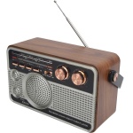 Επαναφορτιζόμενο ραδιόφωνο Retro - MD-506-BT - 865061 - Image 2