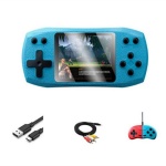 Φορητή κονσόλα παιχνιδιών με χειριστήριο - 620 in 1 - 884416 - Blue - Image 2