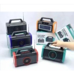 Ασύρματο ηχείο Bluetooth με ηλιακό πάνελ - P418 - 884676 - Red - Image 2