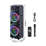 Επαναφορτιζόμενος προβολέας εργασίας με ηλιακό πάνελ - SL-D8 - 179081 - Image 3