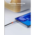 CABLETIME καλώδιο προέκτασης ήχου 3.5mm CT-AE35M, gold plated, 2m, μαύρο - Image 5