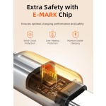 CABLETIME καλώδιο USB-C CT-CM240-ZSW1, 240W, 480Mbps, 1m, λευκό - Image 5