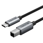 CABLETIME καλώδιο USB-C σε USB Type B CT-CMBM1, 480Mbps, 1.5m, μαύρο