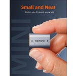 CABLETIME αντάπτορας HDMI CT-HEF8K-AG, 8K/60Hz, 4K/120Hz, 48 Gbps, γκρι - Image 4