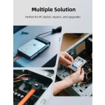 CABLETIME καλώδιο SATA III CT-SATA3, 6Gbps, 0.50m, πορτοκαλί - Image 5