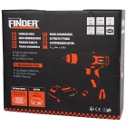 Δραπανοκατσάβιδο μπαταρίας Li-ion - 20V - Finder - 197417 - Image 6