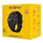 INTIME smartwatch G6 με 2x λουράκια, heart rate, 1.43" AMOLED, GPS, 5ATM/IP69, titanium black - Image 5