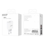 KAKUSIGA φορτιστής τοίχου KSC-1230, USB-C, 2.4A, λευκός - Image 3