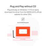 MERCUSYS ασύρματος USB αντάπτορας δικτύου MU6H, AC650, Dual Band, V 1.30 - Image 3