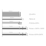 POWERTECH τροφοδοτικό για PC PT-1169, 700W, ATX, 140mm Fan - Image 4