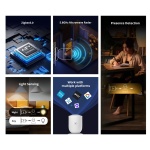 SONOFF smart ανιχνευτής κίνησης SNZB-06P με αισθητήρα φωτός, ZigBee, λευκός - Image 5