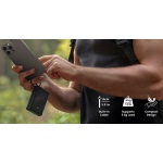 SILICON POWER power bank CP10 με καλώδιο USB-C, 2x θύρες εξόδου, 10000mAh, 20W, μαύρο - Image 2