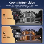 SECTEC smart ηλιακή κάμερα ST-536-6MAOV-4G-EU, dual lens, 3MP, 4G, SD, PTZ, IP66 - Image 4