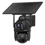 SECTEC smart ηλιακή κάμερα ST-536-6MAOV-4G-EU, dual lens, 3MP, 4G, SD, PTZ, IP66