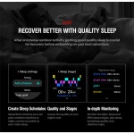 ZEBLAZE smartwatch Stratos 4 με φακό, heart rate, 1.43" AMOLED, GPS, 5 ΑΤΜ, MIL-STD-810H, μαύρο - Image 5