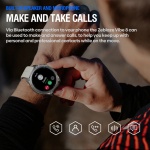 ZEBLAZE smartwatch Vibe 8 με φακό, heart rate, 1.43" AMOLED, 5 ΑΤΜ, MIL-STD-810H, μαύρο - Image 5