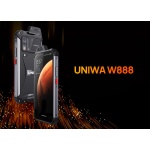 UNIWA smartphone W888, 6.3" HD+, 4/64GB, ηχείο 2W, Atex Zone 2, IP68, μαύρο - Image 2