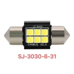 Λαμπτήρας LED - 3030-6-31 - Canbus - 2pcs - 674094 - Image 2