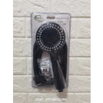 Τηλέφωνο ντουζ με σπιράλ και επιλογές πίεσης - Μαύρο - 1.5m - 152088 - Image 2