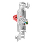 GOOBAY βύσμα RJ45 CAT 6 UTP 44738, tool-free, λευκό - Image 2