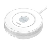 LDNIO σταθμός φόρτισης AW003, USB-C/3x USB/wireless, 32W, PD/QC, λευκός