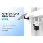 VSTARCAM smart ηλιακή κάμερα BG622DR, dual lens, 2MP, 4G, SD, PTZ, IP66 - Image 2