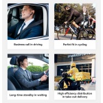 USAMS Bluetooth μονό earphone USAMS-BT2, 100mAh, 3-way κλήσεις, μαύρο - Image 5