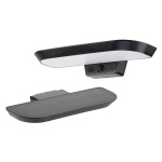 POWERTECH LED ηλιακό φωτιστικό PT-1516 με αισθητήρα κίνησης, 6W, 2000mAh, μαύρο