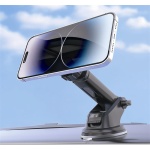 POWERTECH βάση smartphone αυτοκινήτου PT-1550 για ταμπλό, μαγνητική, μαύρη - Image 2