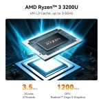 BEELINK mini PC SER3, AMD 3200U, 16GB, 500GB M.2, Windows 11 Pro - Image 4