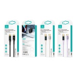 USAMS καλώδιο USB-C σε USB-C US-SJ590, 100W, 480Mbps, 1.2m, μαύρο - Image 4