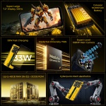 OUKITEL smartphone WP60, 7.2", 8/256GB, 5G, 10000mAh, IP68/IP69K/MIL-STD-810H, κίτρινο - Image 2