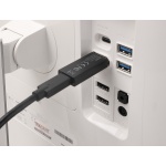 DELOCK αντάπτορας DisplayPort σε USB-C 61078, 8K/60Hz, μαύρος - Image 2