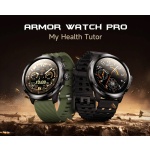 ULEFONE smartwatch Armor Watch Pro, 2x λουράκια, heart rate, 1.50" AMOLED, GPS, 5 ΑΤΜ/IP68/IP69K/MIL-STD-810H, μαύρο - Image 2