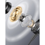 USAMS earphones με μικρόφωνο US-SJ758, USB-C σύνδεση, μεταλλικά, 1.2m, γκρι - Image 3