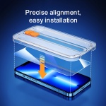 JOYROOM tempered glass 9H με kit τοποθέτησης για iPhone 13/13 Pro - Image 2
