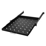 POWERTECH πτυσσόμενο ράφι για rack 19" NETW-0041, βάθος 570mm, μαύρο - Image 2