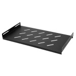 POWERTECH σταθερό ράφι για rack 19" NETW-0042, βάθος 250mm, μαύρο